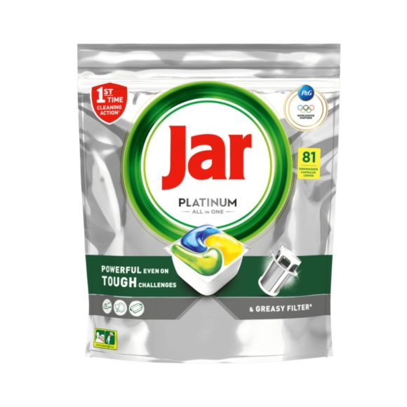 Jar Platinum All In One Lemon mosogatókapszula (81 db)