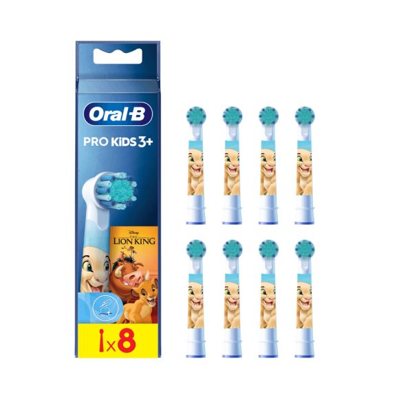 Oral-B Pro Kids Oroszlánkiráy fogkefefej (8 db)