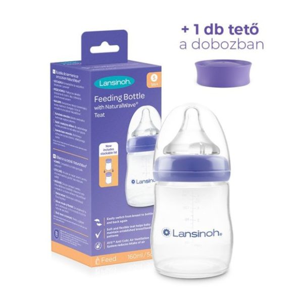 Lansinoh üveg cumisüveg 160 ml