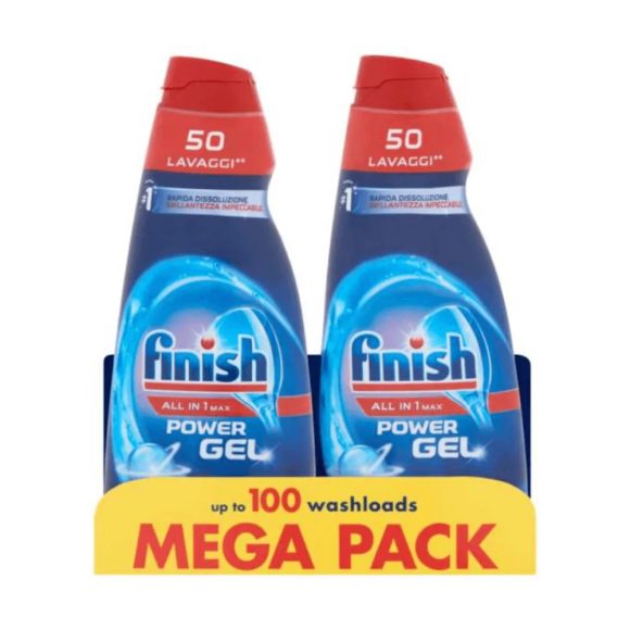 Finish Power All in 1 gel, regular (2x1 liter)