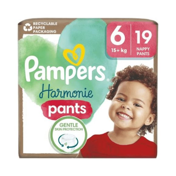 Pampers Harmonie Pants bugyipelenka 6, 15+ kg, 19 db