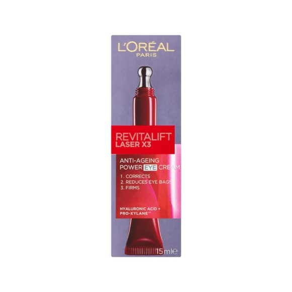 L'Oréal Paris Revitalift Laser ránctalanító szemkörnyékápoló krém (15 ml)