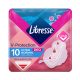 Libresse Ultra+ Deo Freshness & Protection enyhén illatosított szárnyas egészségügyi betét (10 db)