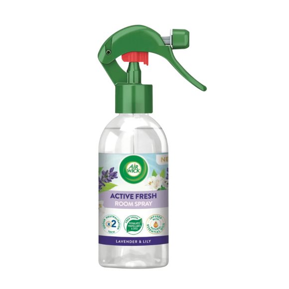 Air Wick Active Fresh légfrissítő spray, Friss levendula és gyöngyvirág (237 ml)