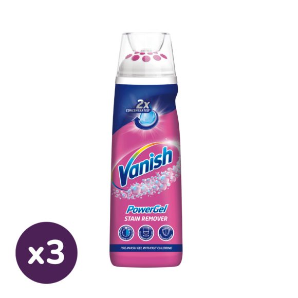 Vanish PowerGel előkezelő gél (3x200 ml)