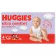 Huggies Ultra Comfort nadrágpelenka 4, 8-14 kg, 66 db