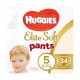 Huggies Elite Soft bugyipelenka 5, 13-17 kg, 34 db