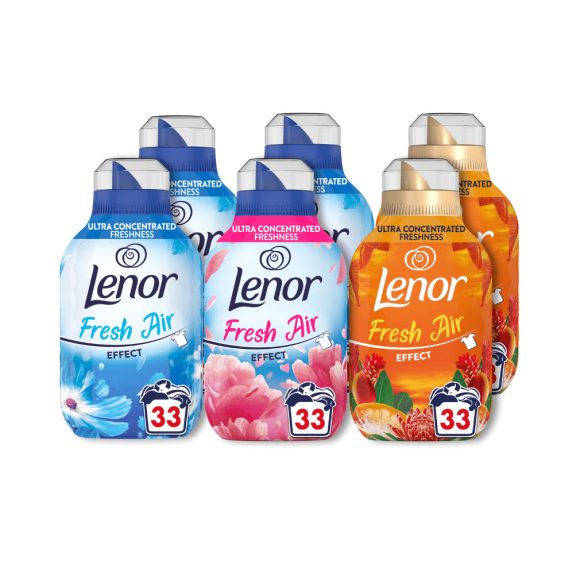 Lenor Fresh Air textilöblítő csomag 6x462 ml (198 mosás)