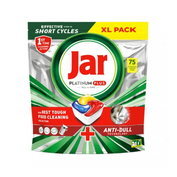 Jar Platinum Plus Yellow mosogatógép tabletta (75 db)