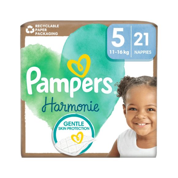 Pampers Harmonie pelenka 5, 11-16 kg, 21 db