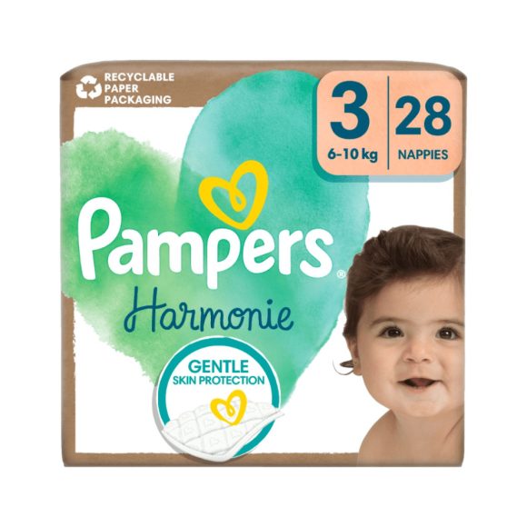 Pampers Harmonie pelenka 3, 6-10 kg, 28 db