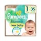 Pampers Harmonie pelenka 1, 2-5 kg, 35 db