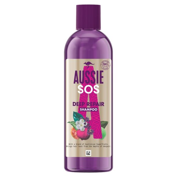 Aussie Hair Care SOS Deep Repair Sampon Károsodott Hajra (290 ml)