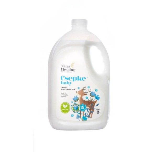 Csepke Baby allergénmentes öblítő 0 hónapos kortól (4 liter)