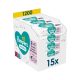 Pampers Sensitive nedves törlőkendő 15x80 db