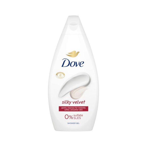 Dove Silky Velvet krémtusfürdő (450 ml)