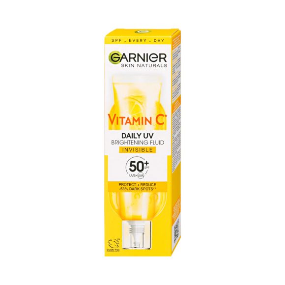 Garnier Skin Naturals mindennapos láthatatlan ragyogást adó fluid SPF 50+ (40 ml)