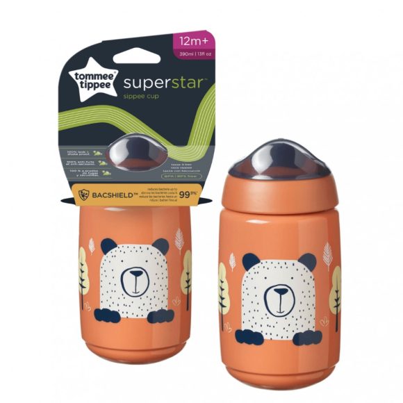 Tommee Tippee Superstar sippee csőrös itatópohár 390 ml, 12 hó+ (terrakotta)