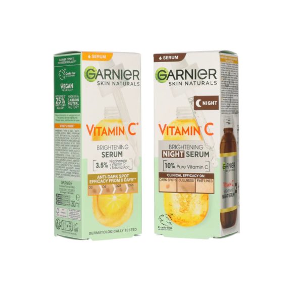 Garnier C-Vitamin Nappali/Éjszakai Szérum Duopack