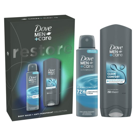 Dove Men+Care Clean Comfort ajándékcsomag