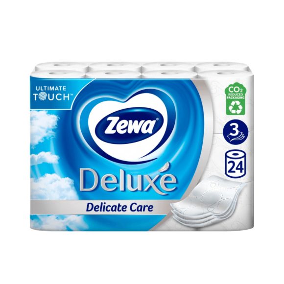 Zewa Deluxe Delicate Care 3 rétegű toalettpapír (24 tekercs)