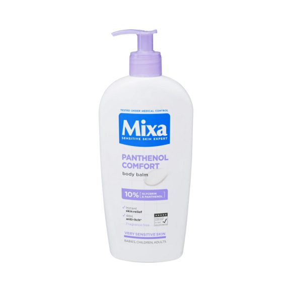 Mixa Panthenol Comfort bőrnyugtató testápoló nagyon érzékeny bőrre (400 ml)