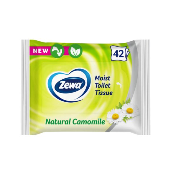 Zewa Natural Camomile nedves toalettpapír (42 db)