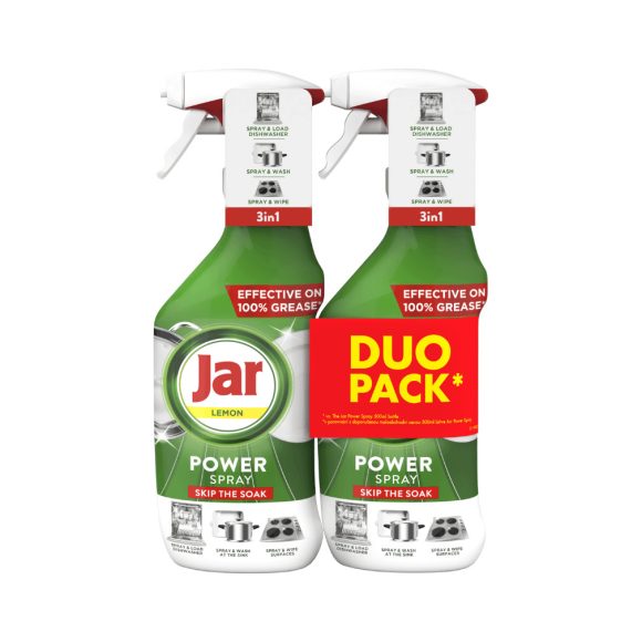 Jar Power Spray 3 az 1-ben tisztító spray citrus illattal (2x500 ml)